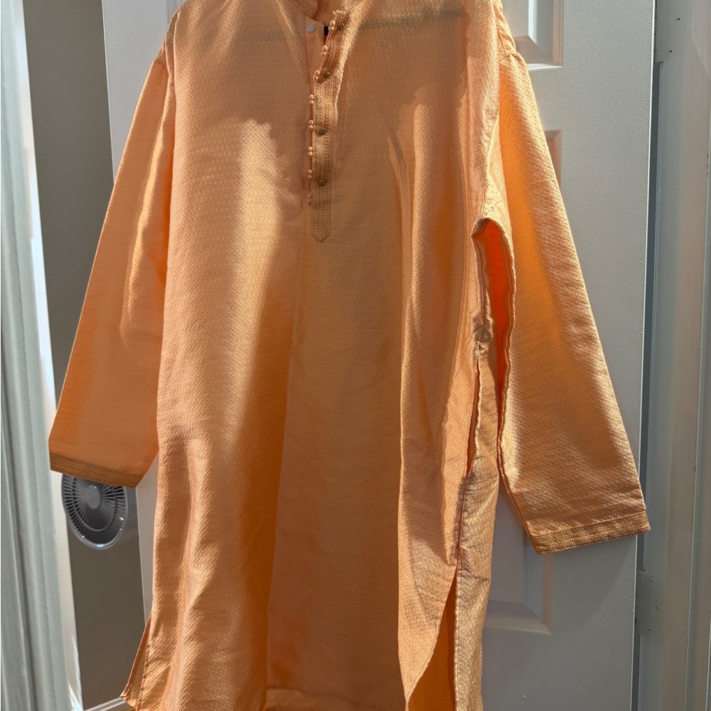 Orange Kurta